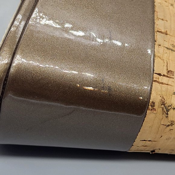 Prada Patent Leather Wedge Sandals - Picture 8 of 16